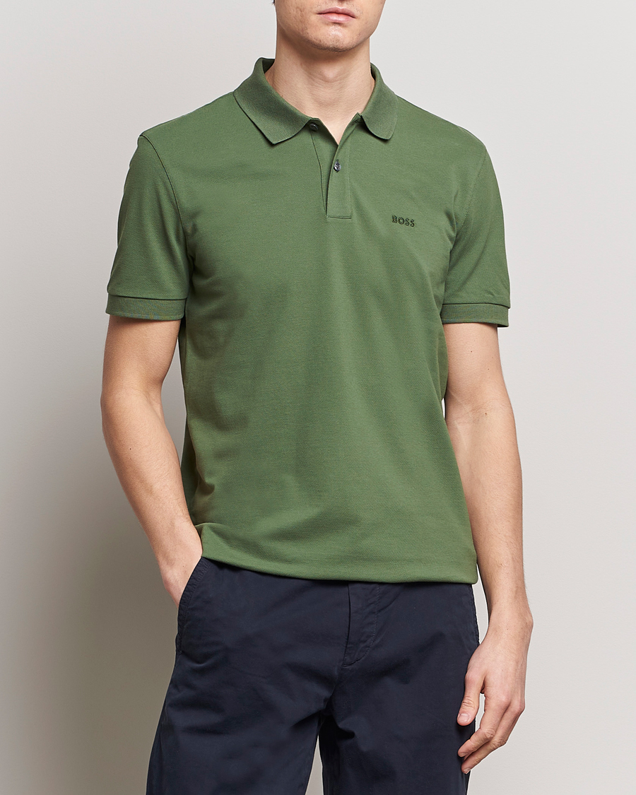 Herr | Avdelningar | BOSS BLACK | Pallas Polo Open Green