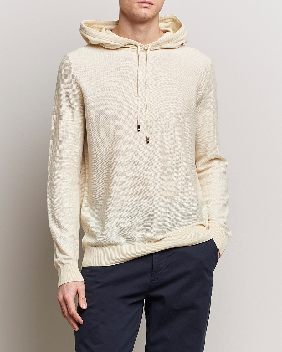 Herr | 20% rea | BOSS BLACK | Trapani Hoodie Open White