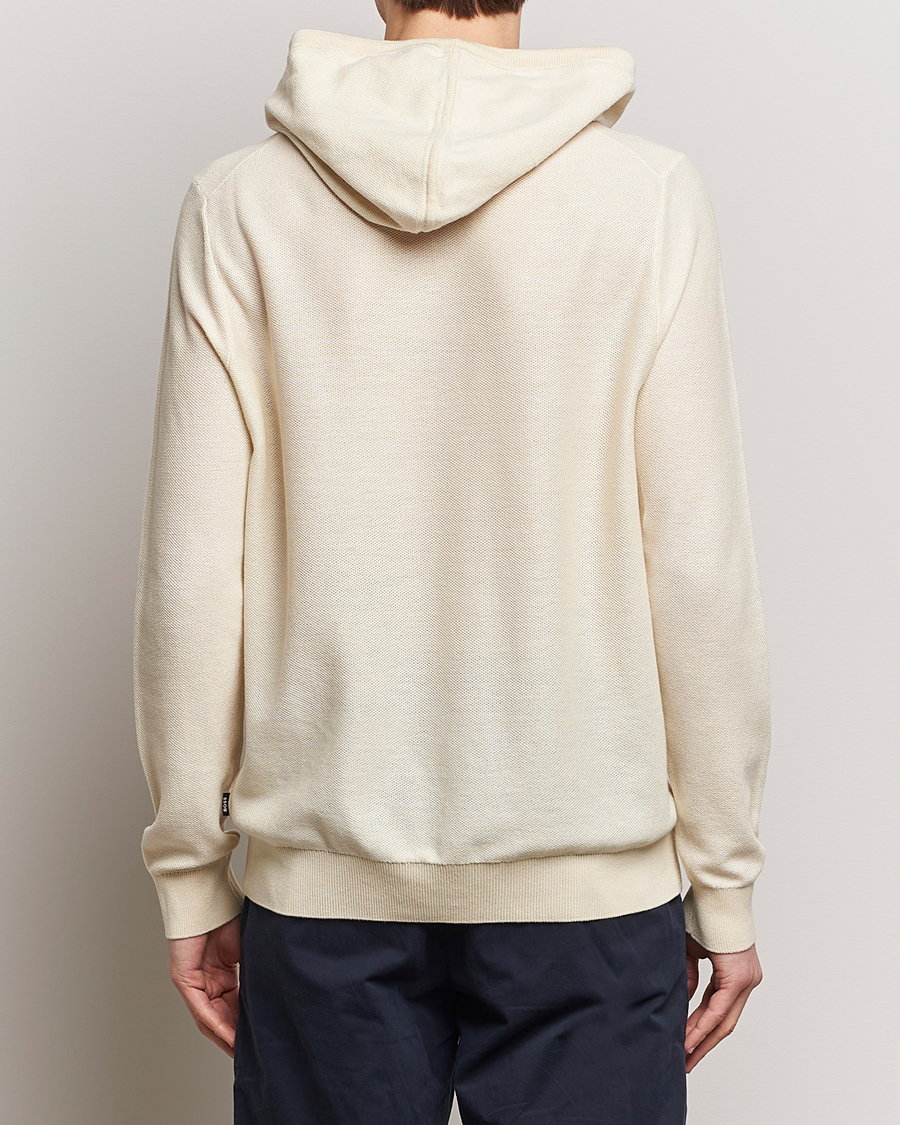 Herr | Tröjor | BOSS BLACK | Trapani Hoodie Open White