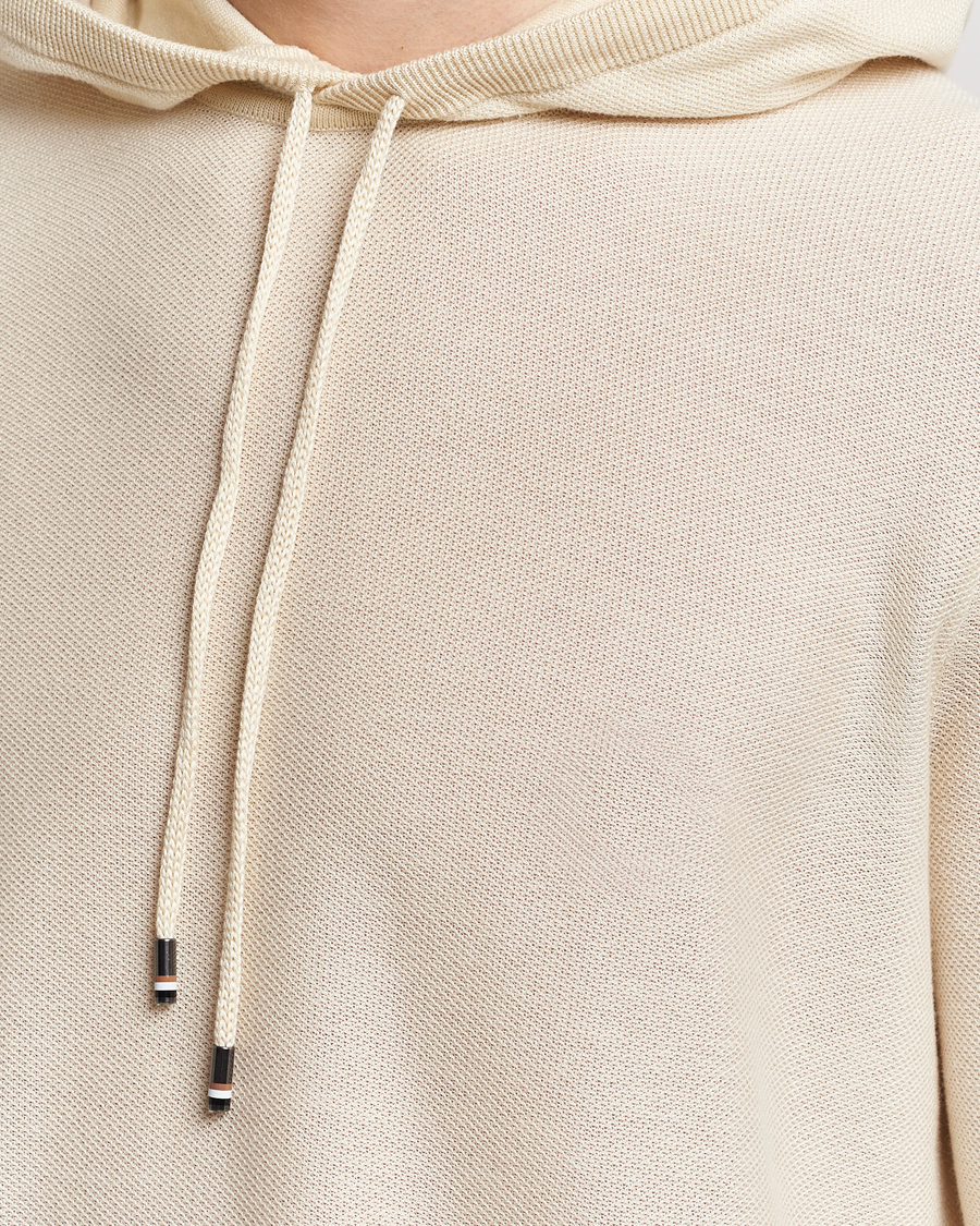 Herr | Tröjor | BOSS BLACK | Trapani Hoodie Open White