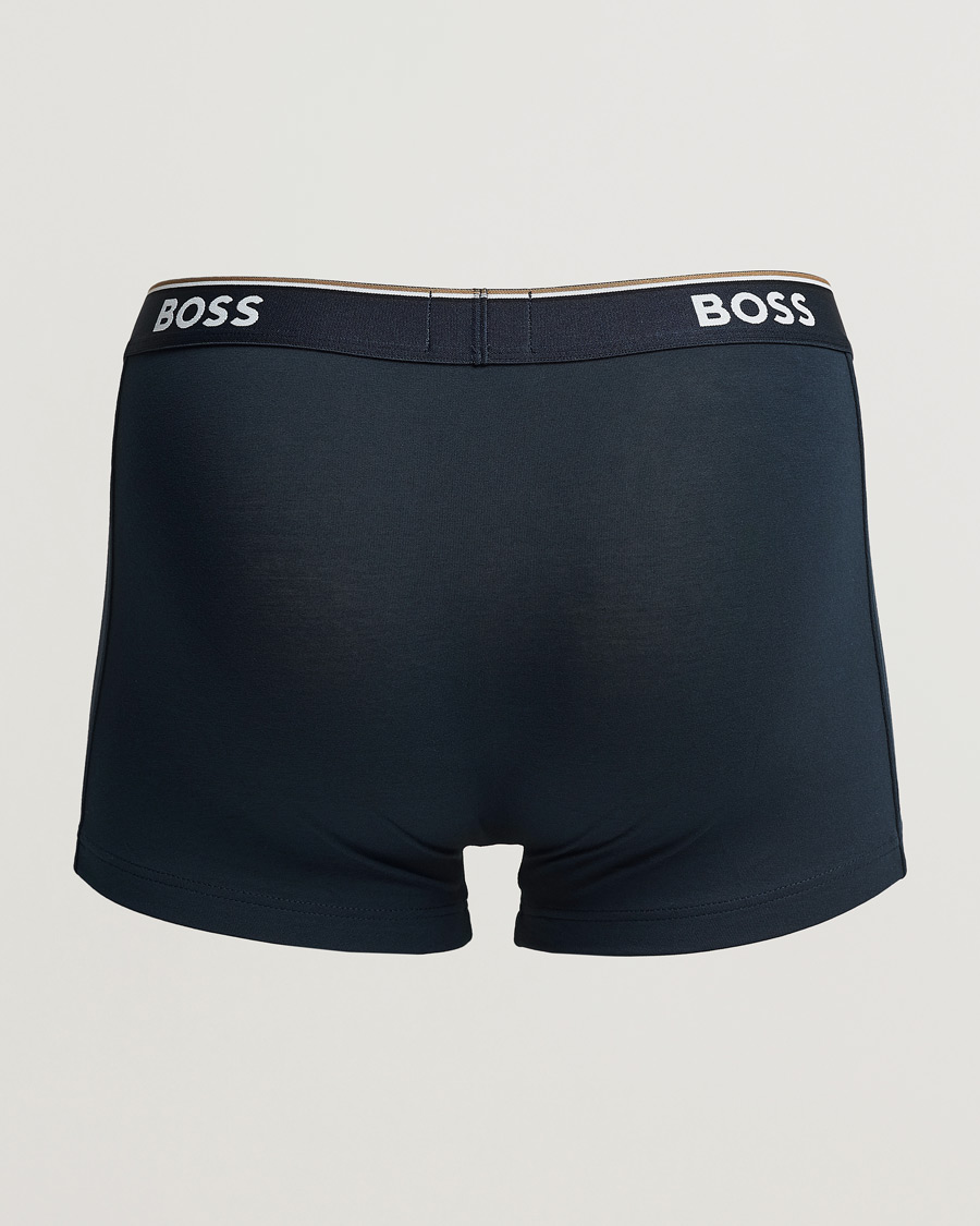 Herr | BOSS BLACK | BOSS BLACK | 3-Pack Cotton Trunk Black/White/Blue