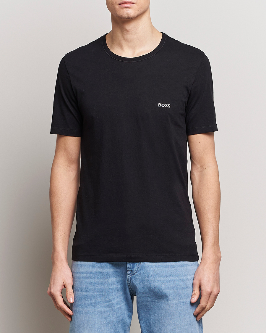 Herr | Wardrobe basics | BOSS BLACK | 3-Pack Crew Neck T-Shirt Black/White/Red