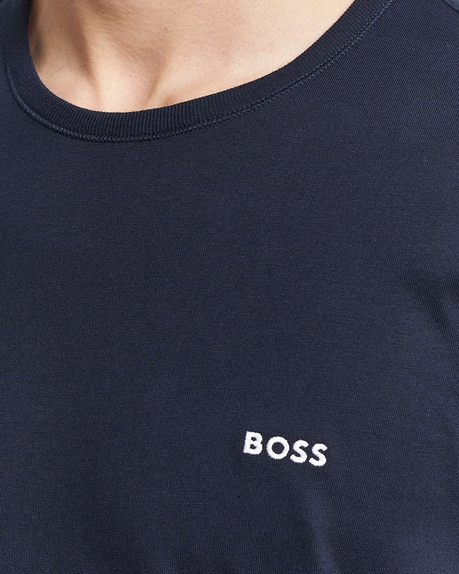 Herr | T-Shirts | BOSS BLACK | 3-Pack Crew Neck T-Shirt Blue