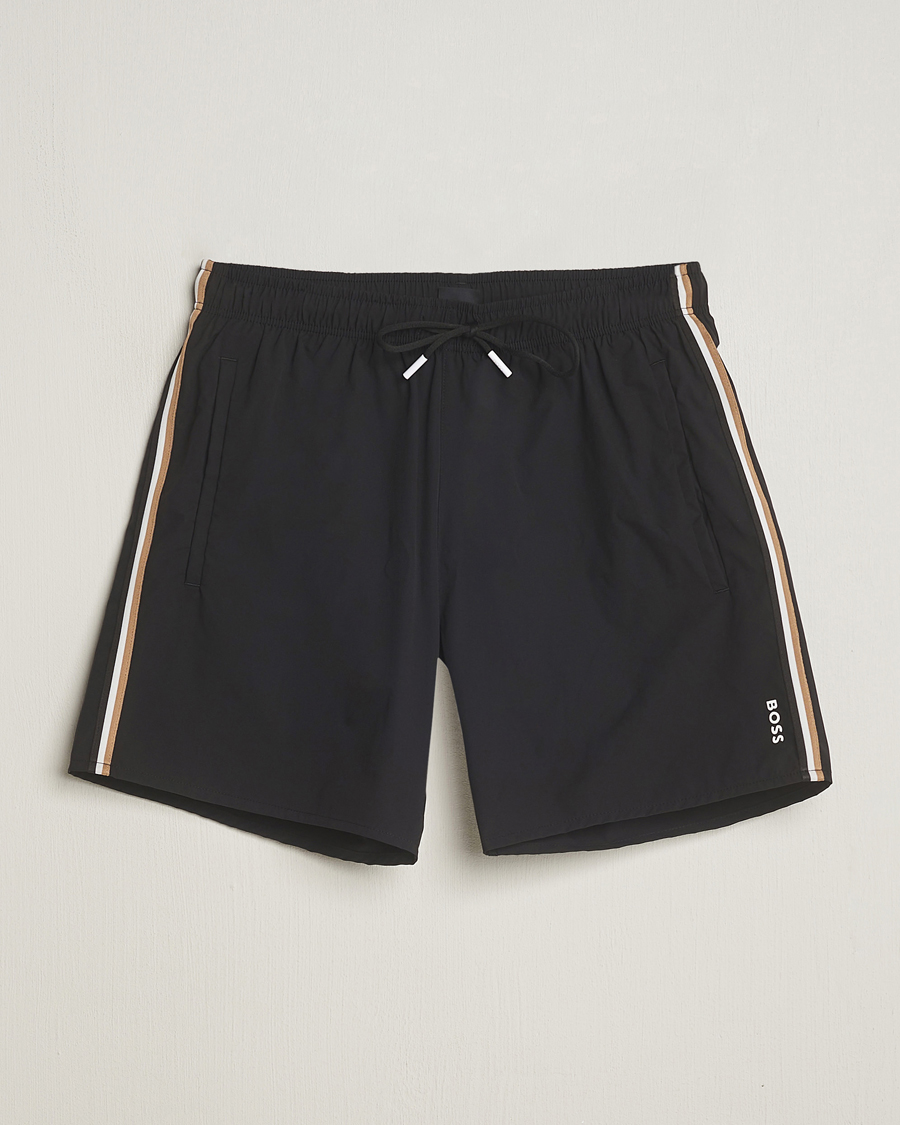 Herr | Badbyxor | BOSS BLACK | Iconic Swimshorts Black