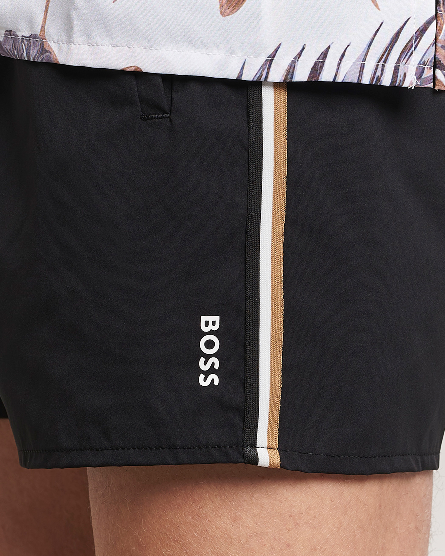 Herr | Badbyxor | BOSS BLACK | Iconic Swimshorts Black