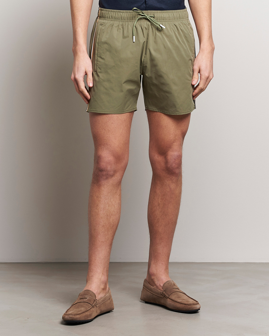 Herr | BOSS | BOSS BLACK | Iconic Swimshorts Green