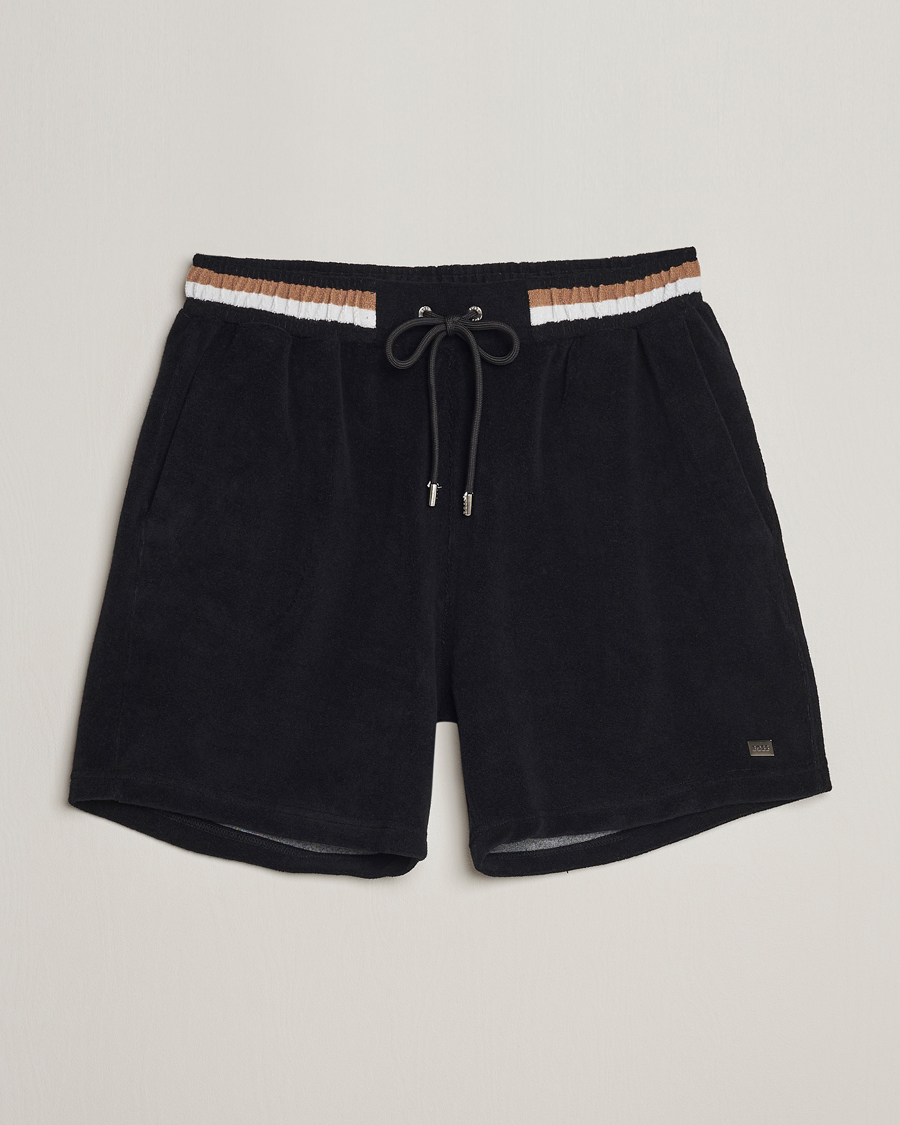 Herr | Shorts | BOSS BLACK | Terry Shorts Black