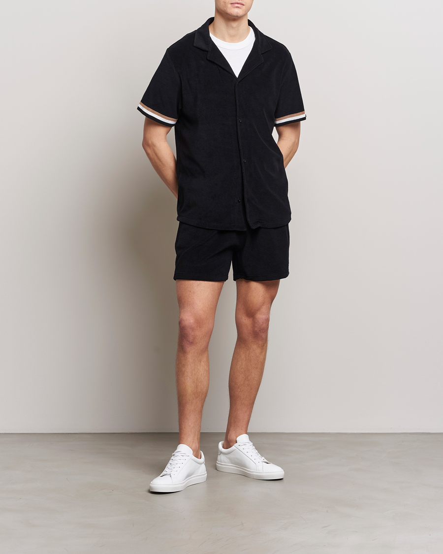Herr | Shorts | BOSS BLACK | Terry Shorts Black