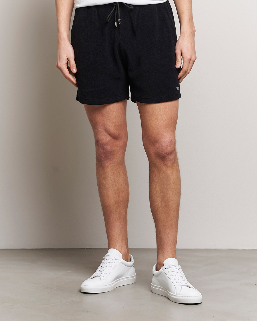 Herr | Shorts | BOSS BLACK | Terry Shorts Black