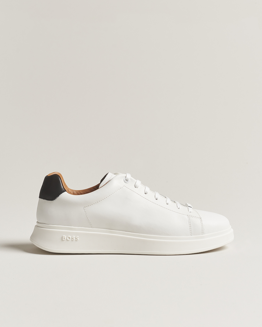Herr | BOSS BLACK Bolton Leather Sneaker Natural | BOSS BLACK | Bolton Leather Sneaker Natural