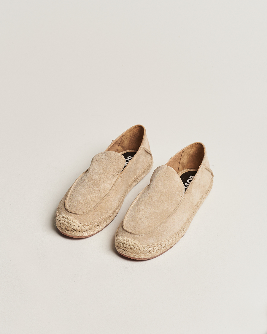 Herr | Lojalitetserbjudande | BOSS BLACK | Madeira Espadrilles Dark Beige