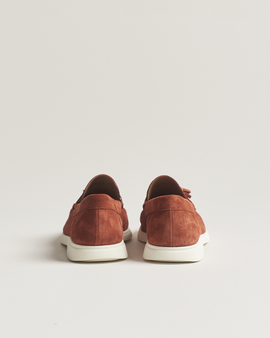 Herr | BOSS BLACK Sienne Tassle Loafer Suede Open Brown | BOSS BLACK | Sienne Tassle Loafer Suede Open Brown