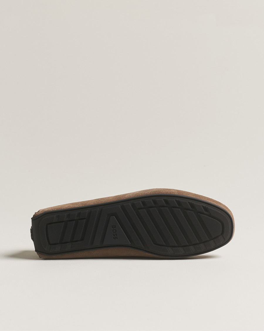 Herr | BOSS BLACK Noel Car Shoe Suede Medium Beige | BOSS BLACK | Noel Car Shoe Suede Medium Beige