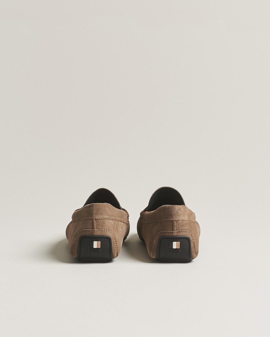Herr | BOSS BLACK Noel Car Shoe Suede Medium Beige | BOSS BLACK | Noel Car Shoe Suede Medium Beige