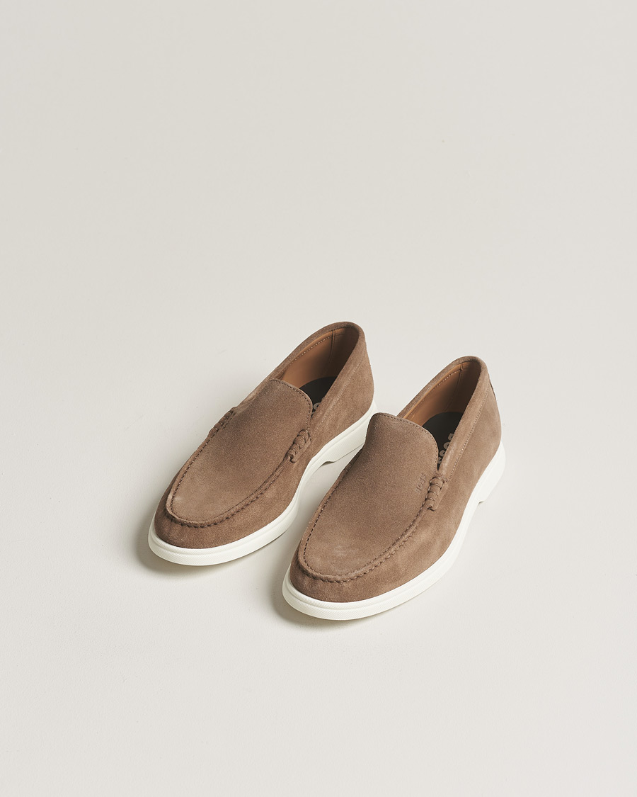 Herr | BOSS BLACK | BOSS BLACK | Sienne Suede Loafer Medium Beige