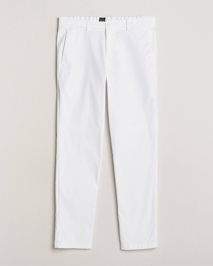 Herr | Byxor | BOSS GREEN | Phoenix Golf Trousers White