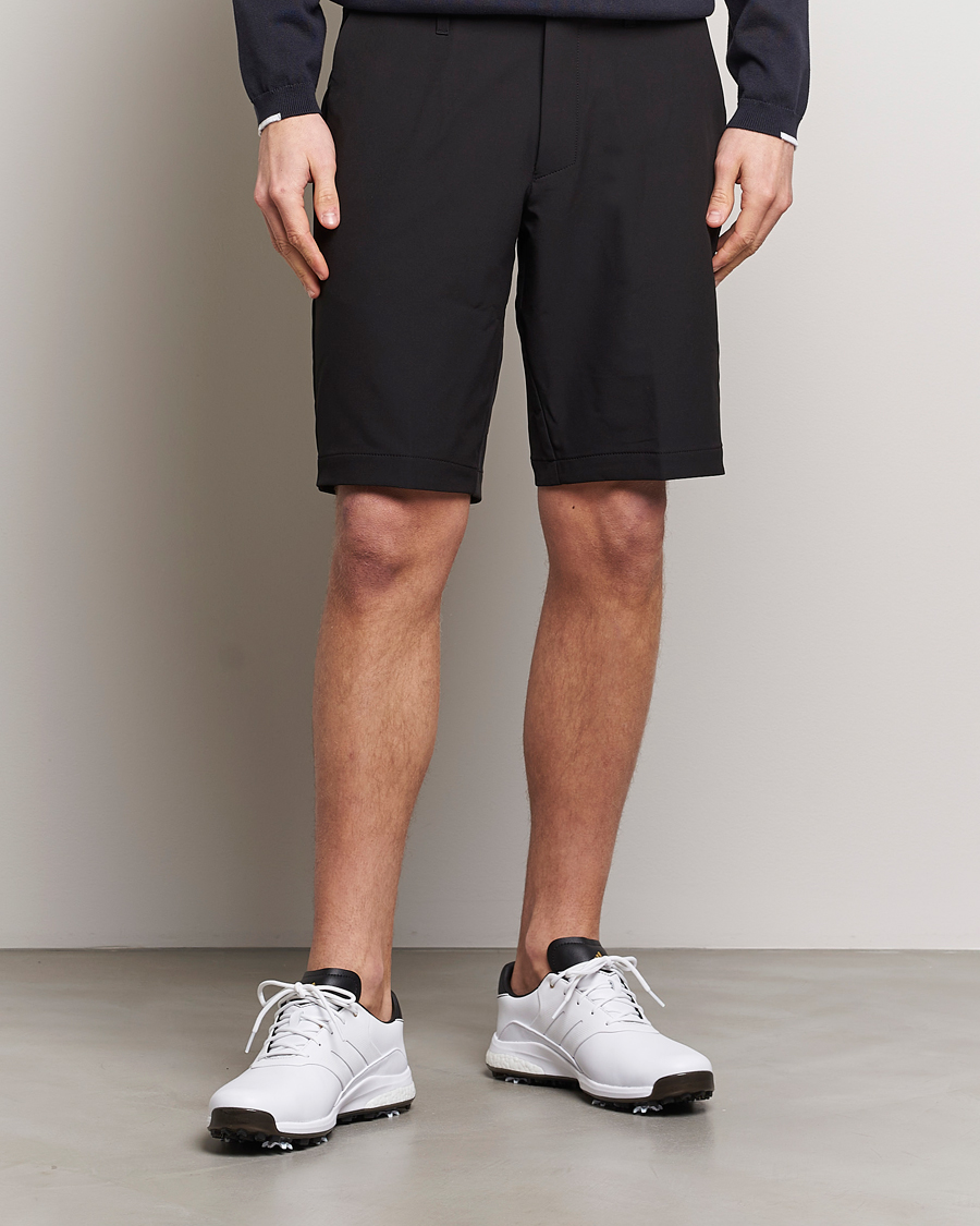 Men | Shorts | BOSS GREEN | Commuter Golf Shorts Black