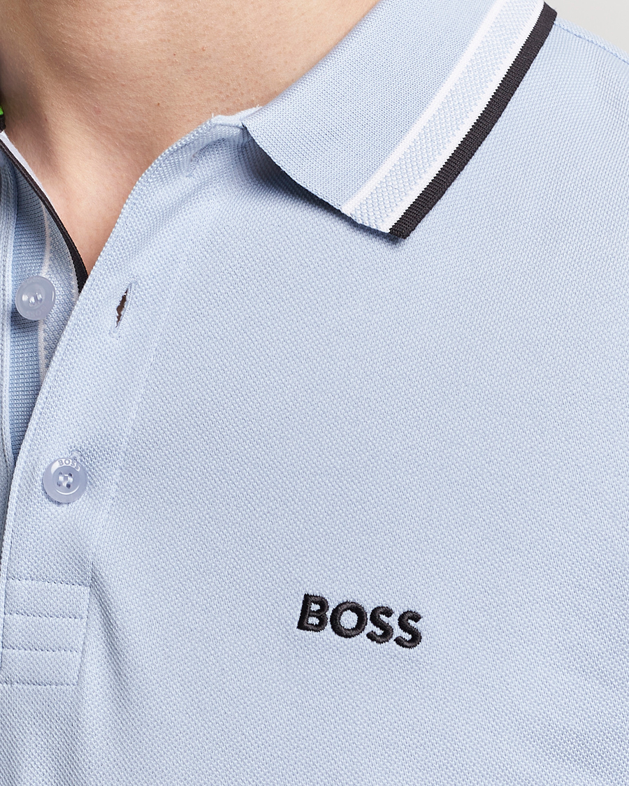 Herr | Pikéer | BOSS GREEN | Paddy Jersey Polo Light Blue