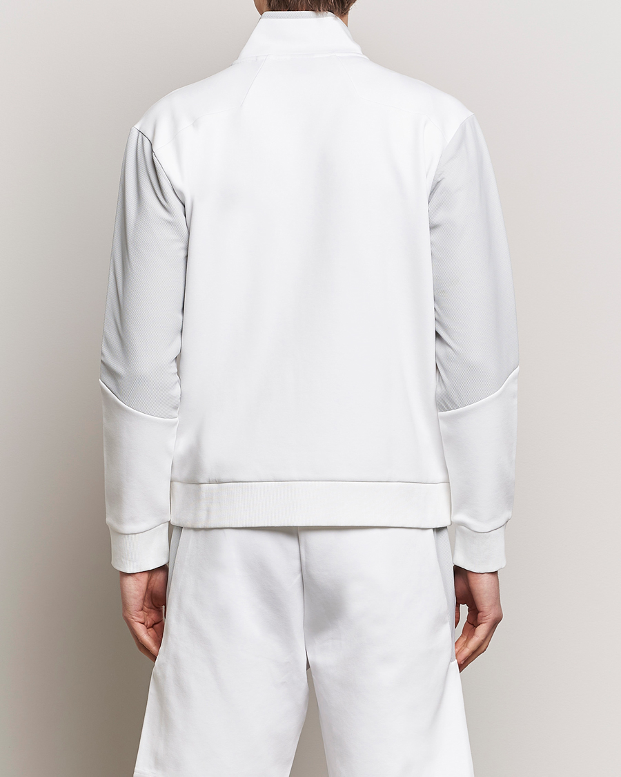 Herr | Tröjor | BOSS GREEN | Skaz Full Zip Hoodie White