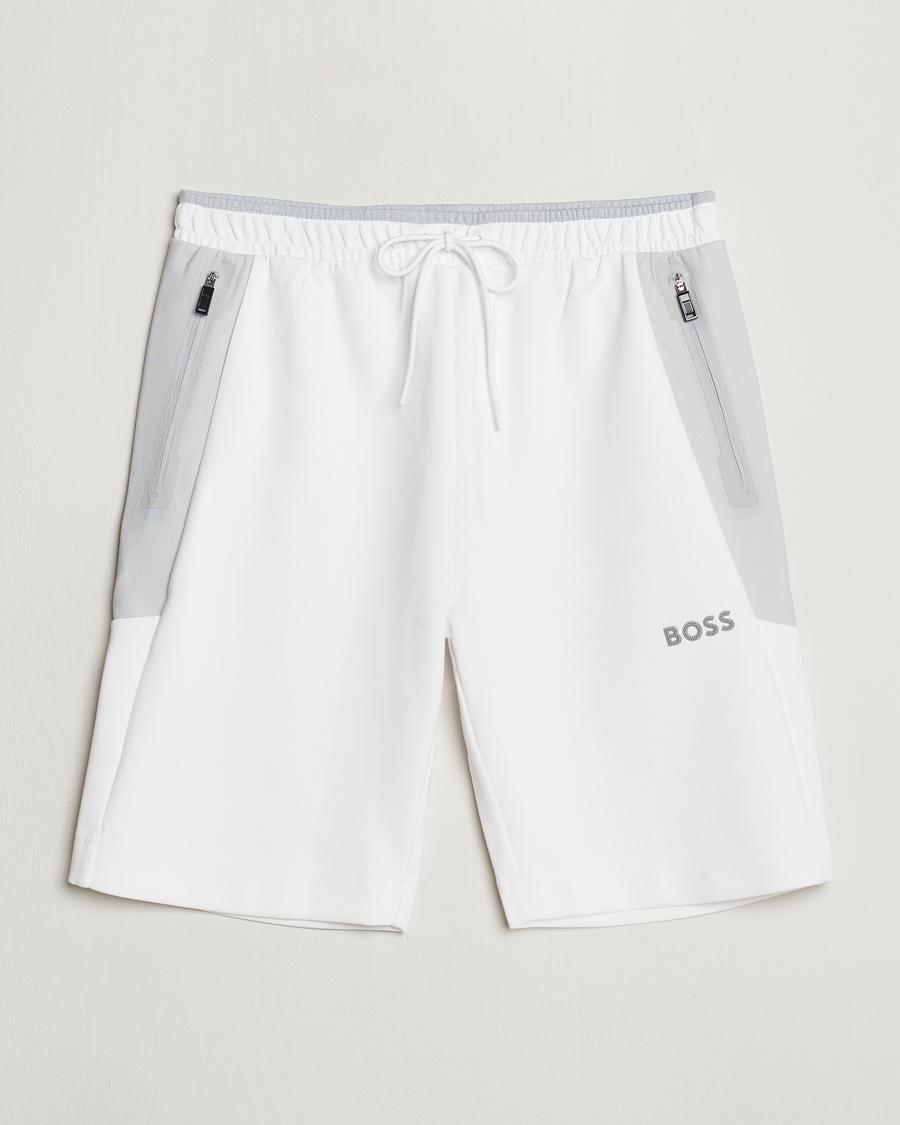 Herr | Shorts | BOSS GREEN | Headlo Sweatshorts White