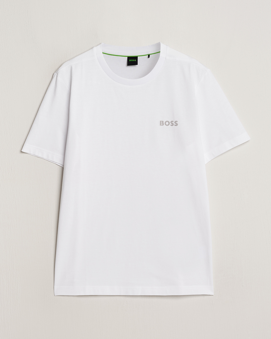 Herr | T-Shirts | BOSS GREEN | Crew Neck T-Shirt White