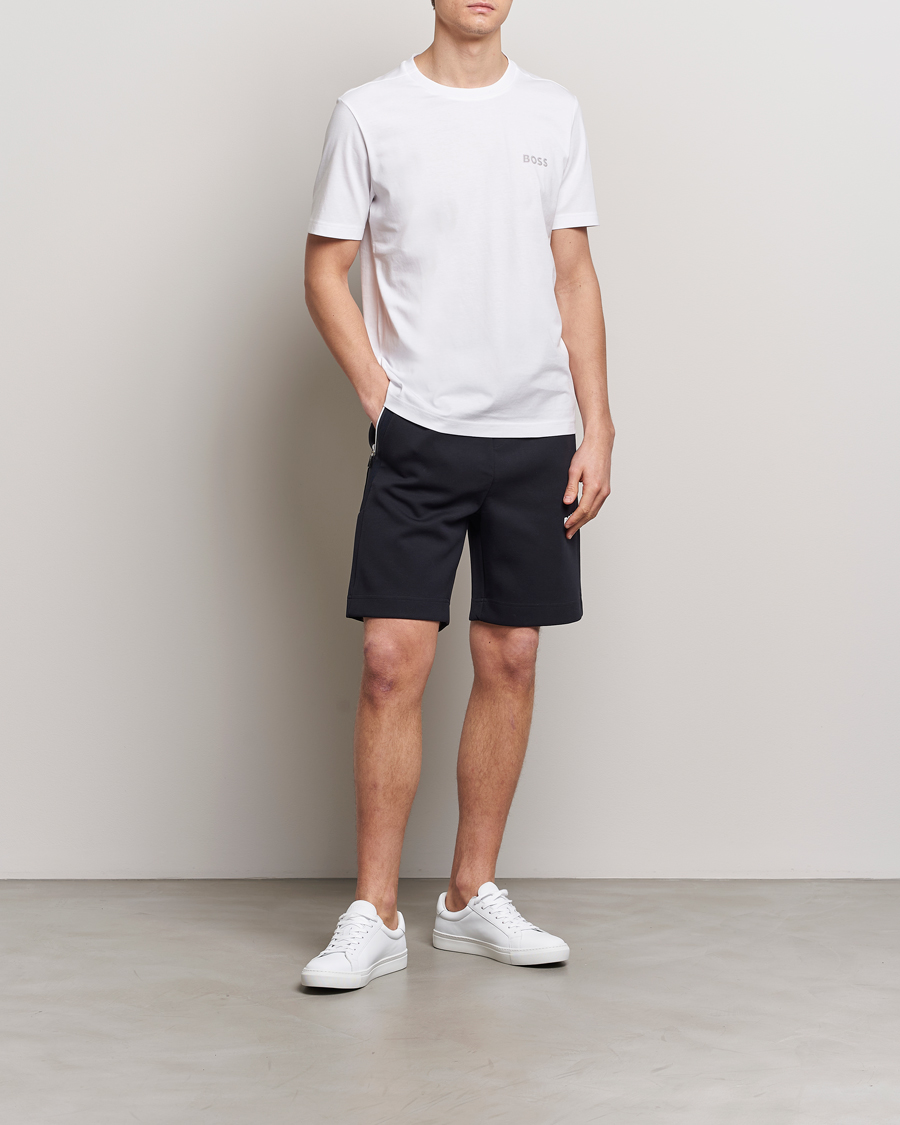 Herr | T-Shirts | BOSS GREEN | Crew Neck T-Shirt White