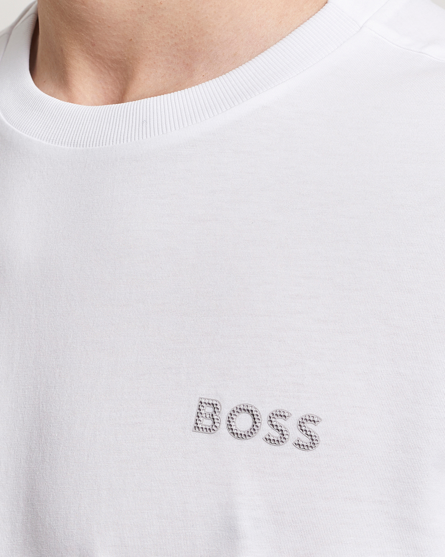 Herr | T-Shirts | BOSS GREEN | Crew Neck T-Shirt White