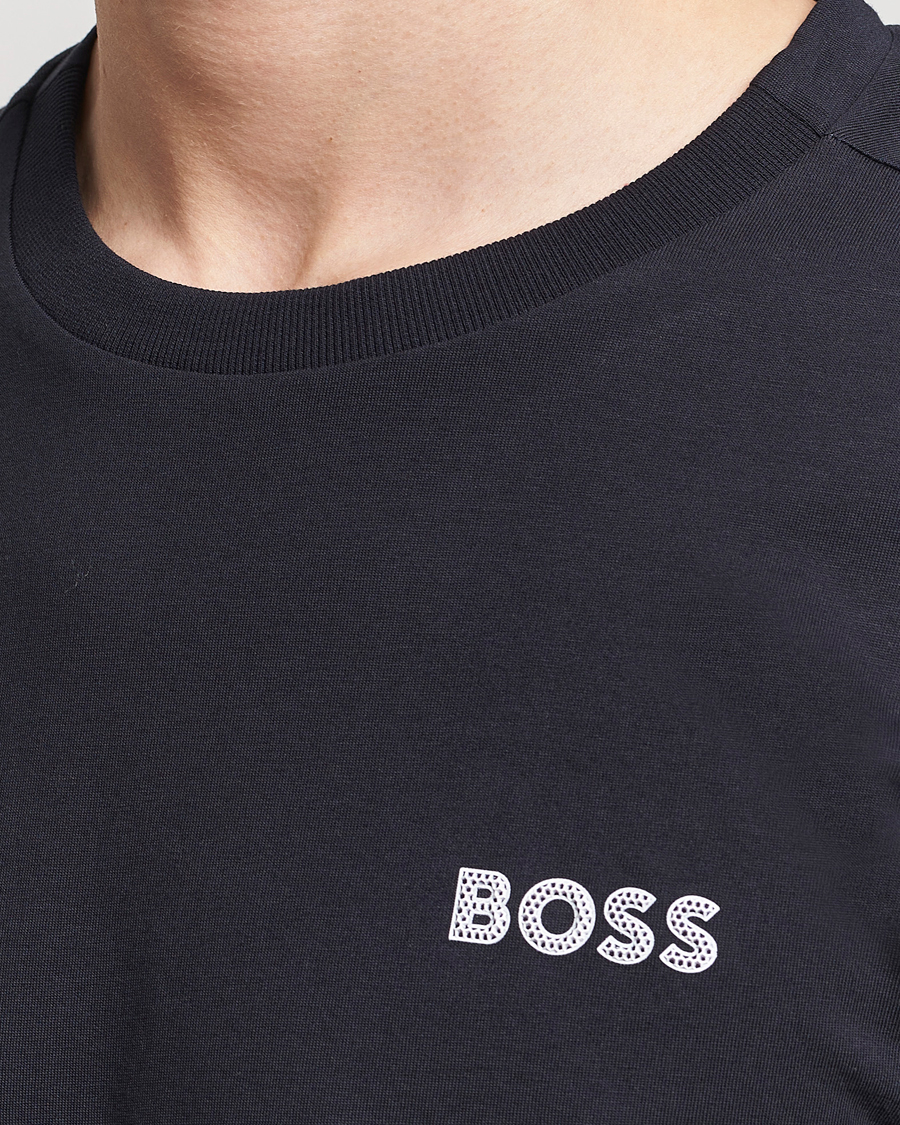 Herr | T-Shirts | BOSS GREEN | Crew Neck T-Shirt Dark Blue