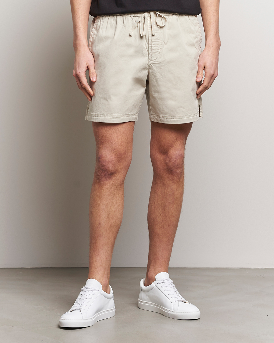 Herr | Kläder | BOSS ORANGE | Sandrew Cotton Shorts Light Beige