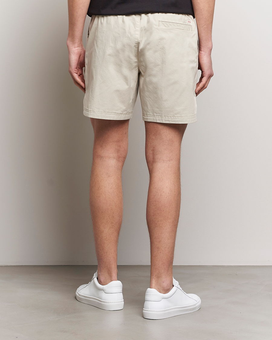 Herr | Shorts | BOSS ORANGE | Sandrew Cotton Shorts Light Beige