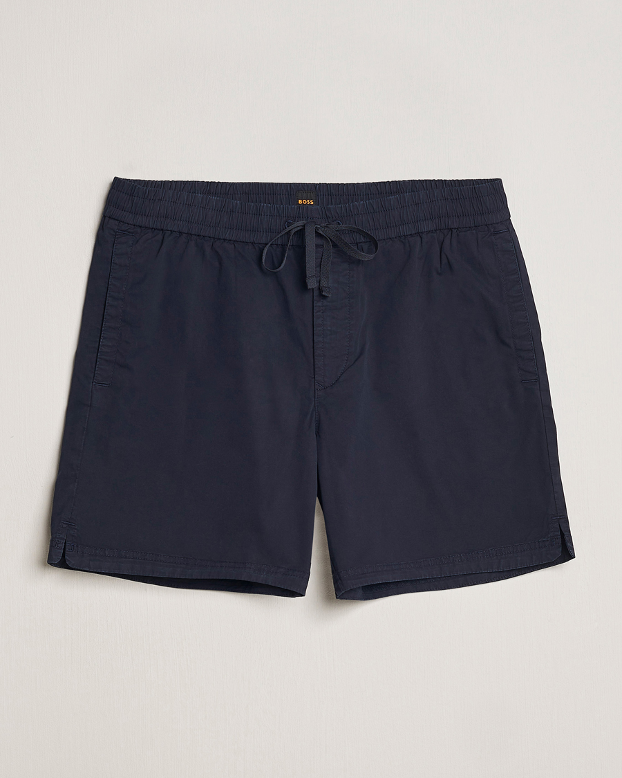 Herr | Shorts | BOSS ORANGE | Sandrew Cotton Shorts Dark Blue