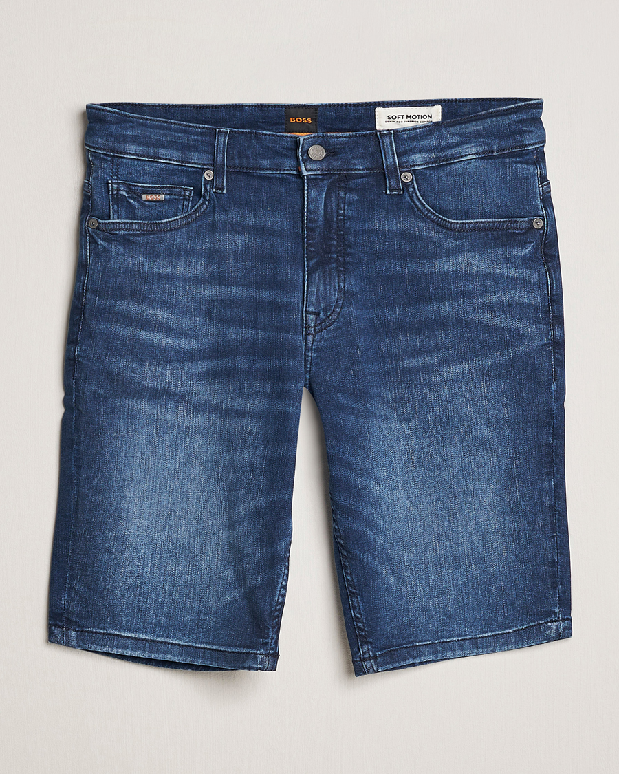 Herr | Shorts | BOSS ORANGE | Delaware Jeans Shorts Navy