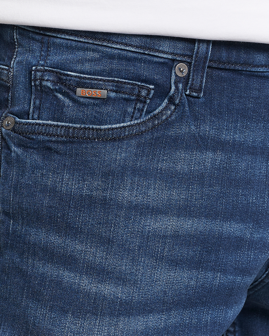 Herr | Shorts | BOSS ORANGE | Delaware Jeans Shorts Navy