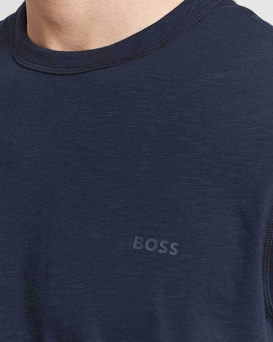 Herr | T-Shirts | BOSS ORANGE | Tegood Crew Neck T-Shirt Dark Blue