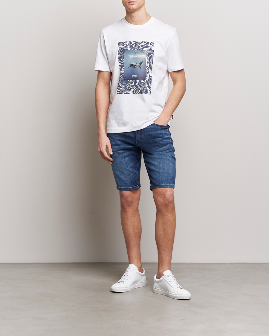 Herr | T-Shirts | BOSS ORANGE | Tucan Printed Crew Neck T-Shirt Natural