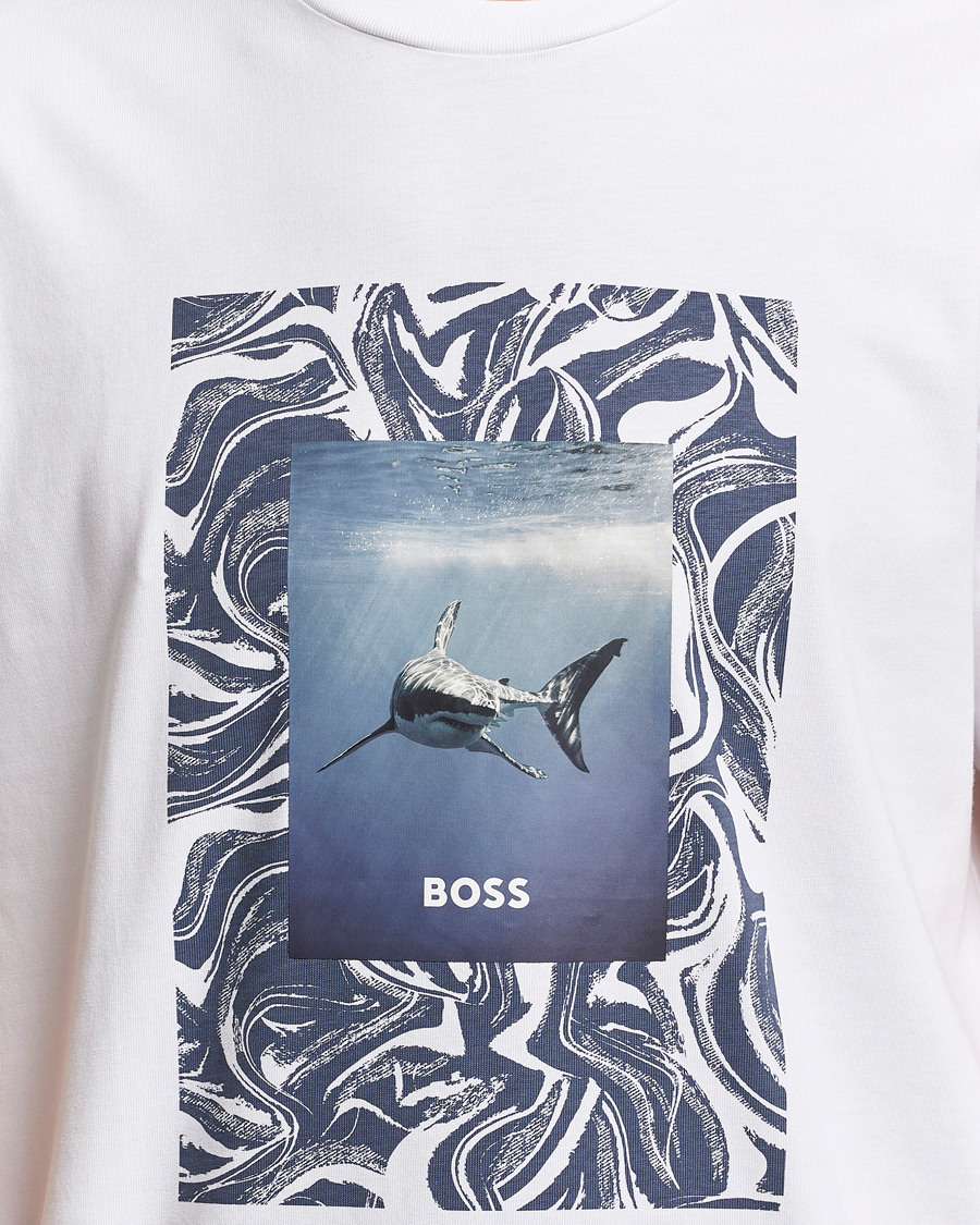 Herr | T-Shirts | BOSS ORANGE | Tucan Printed Crew Neck T-Shirt Natural