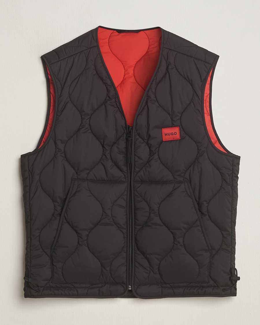 Herr | Jackor | HUGO | Bethano Vest Black