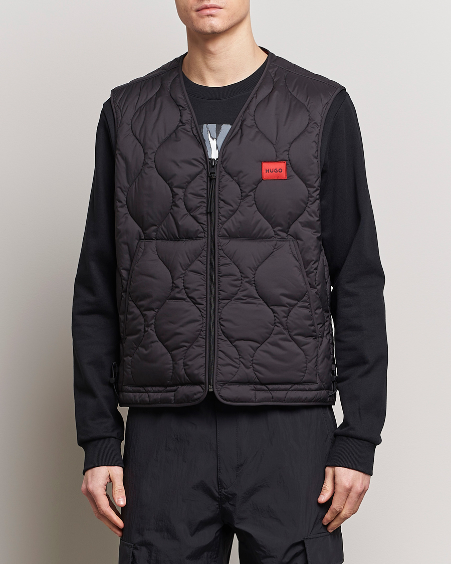 Herr | Jackor | HUGO | Bethano Vest Black