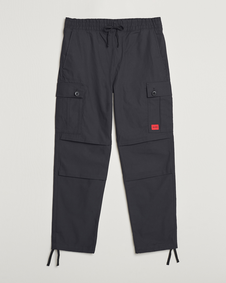 Herr | Byxor | HUGO | Garlo Cargo Pants Black
