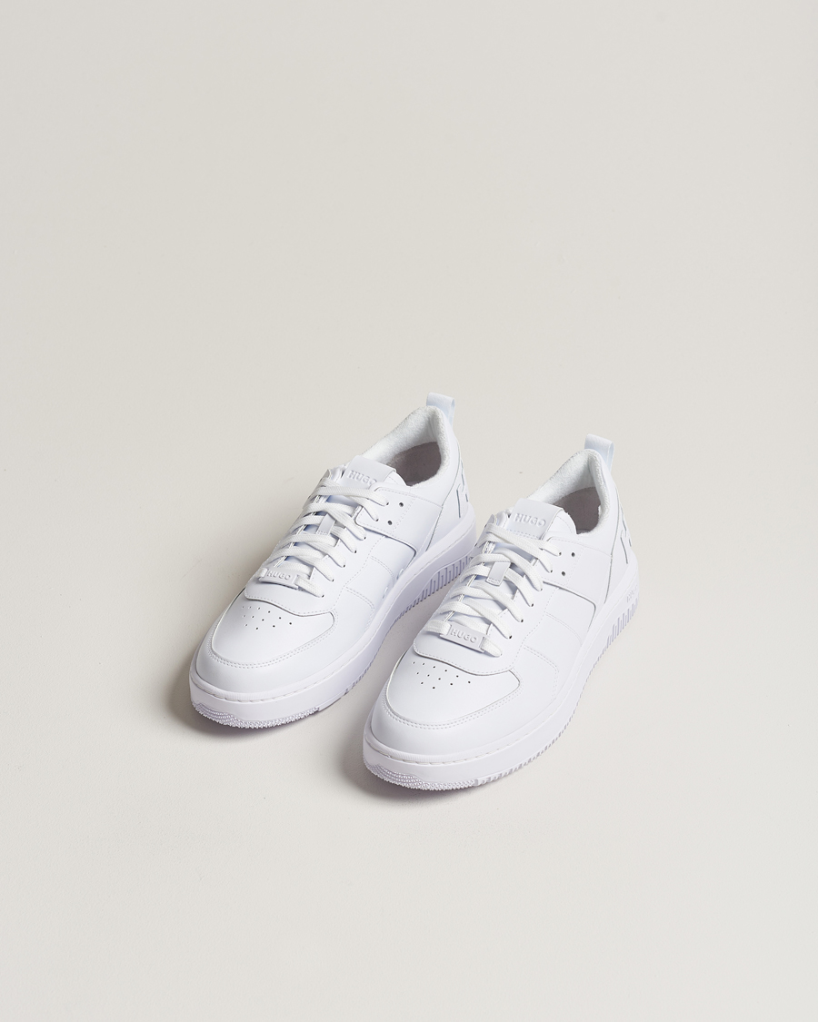 Herre |  | HUGO | Kilian Leather Sneaker White