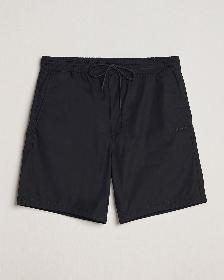 Herr | Shorts | HUGO | Dan Cotton Sweatshorts Black