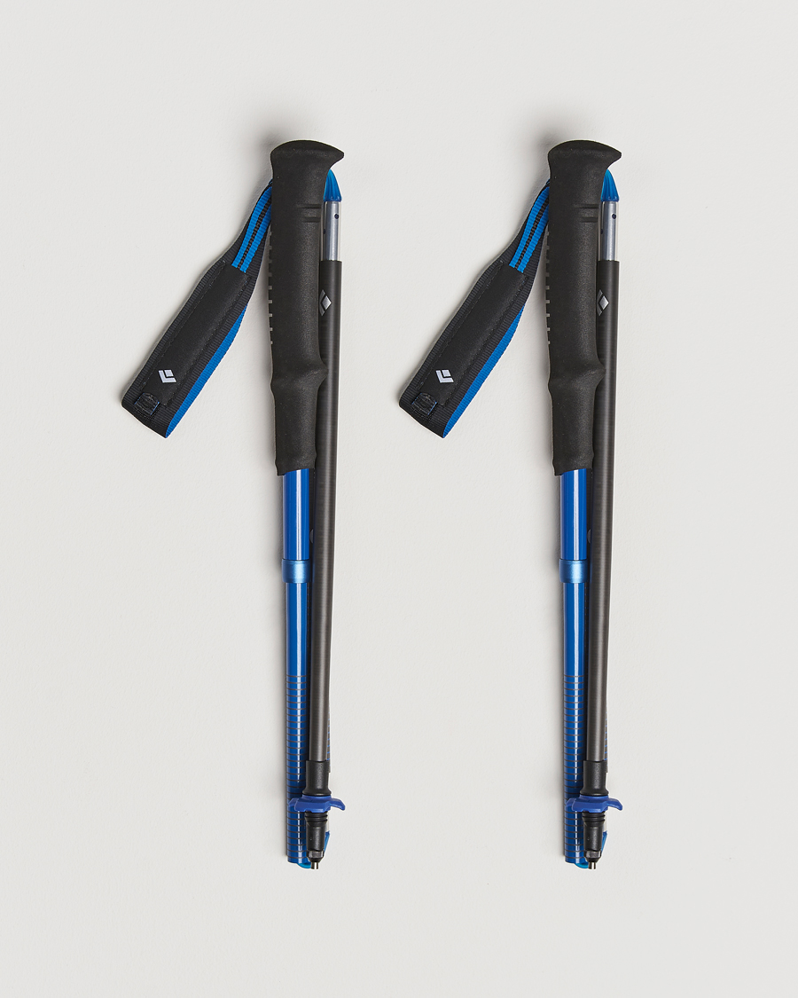 Herr | Black Diamond Distance Carbon Z Trekking/Running Poles Ultra Blue | Black Diamond | Distance Carbon Z Trekking/Running Poles Ultra Blue