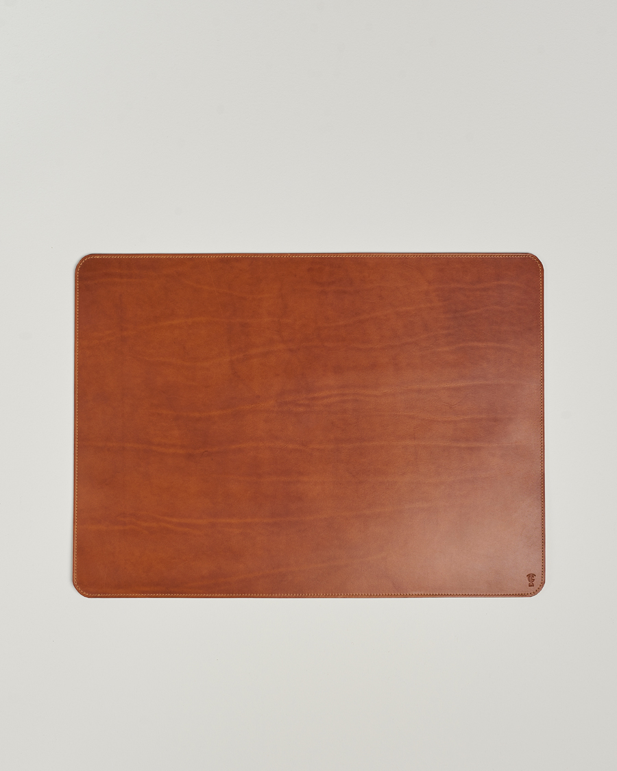 Herr | Till hemmet | Tärnsjö Garveri | Leather Desk Mat Light Brown