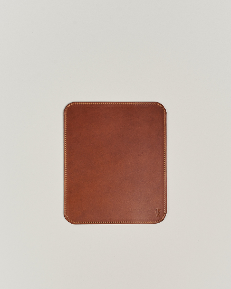 Herr | Till hemmet | Tärnsjö Garveri | Leather Mousepad Light Brown