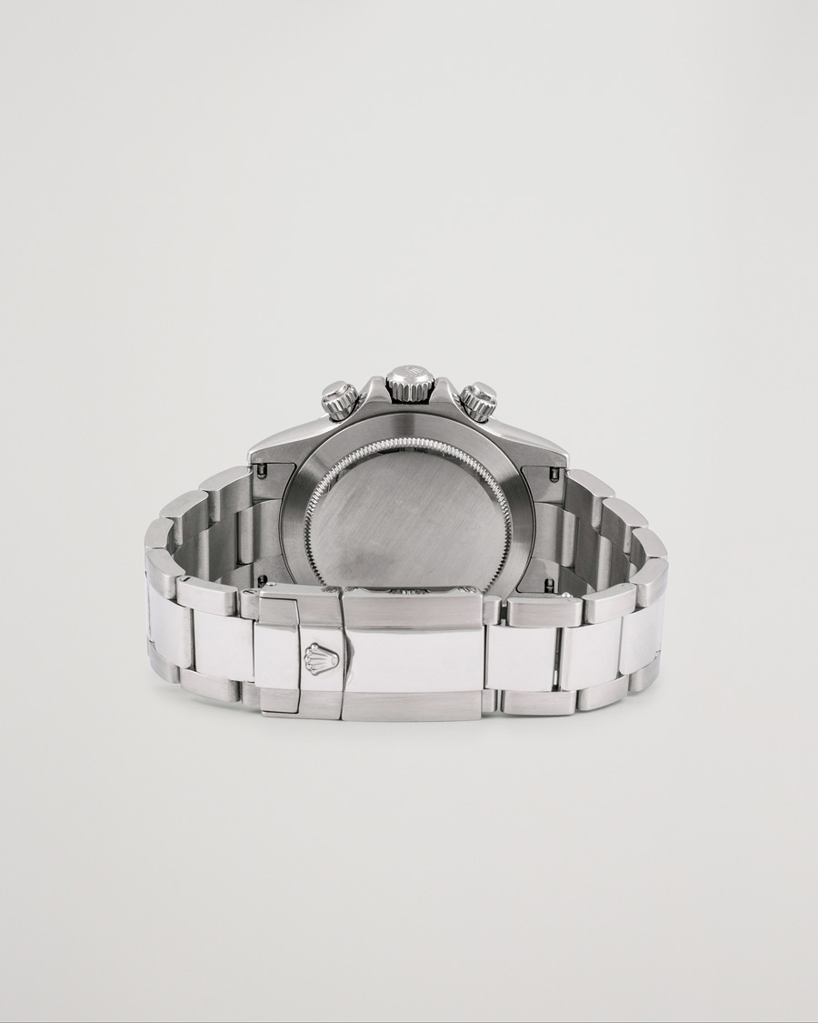Herr | Rolex Pre-Owned Daytona Black dial Steel 116520 Silver | Rolex Pre-Owned | Daytona Black dial Steel 116520 Silver