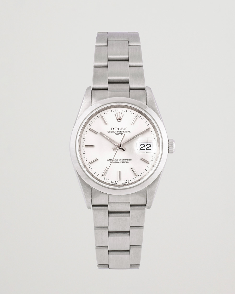 Herr | Rolex Pre-Owned Date 15200 Oyster Perpetual Silver | Rolex Pre-Owned | Date 15200 Oyster Perpetual Silver