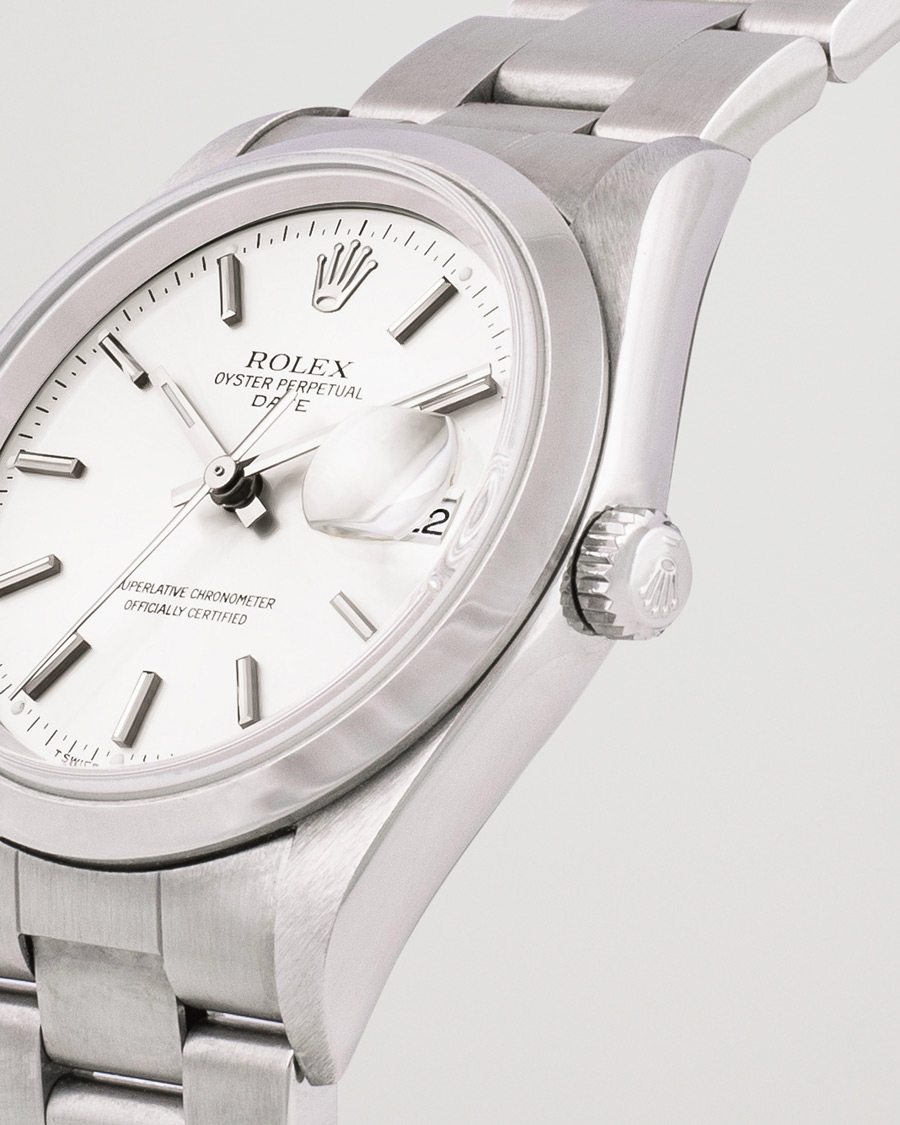 Herr | Rolex Pre-Owned Date 15200 Oyster Perpetual Silver | Rolex Pre-Owned | Date 15200 Oyster Perpetual Silver