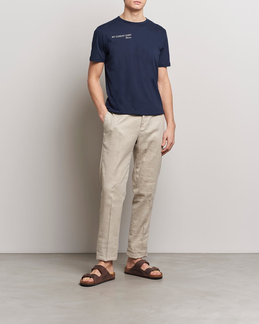 Herr | T-Shirts | Stenströms | Sunday T-shirt Navy