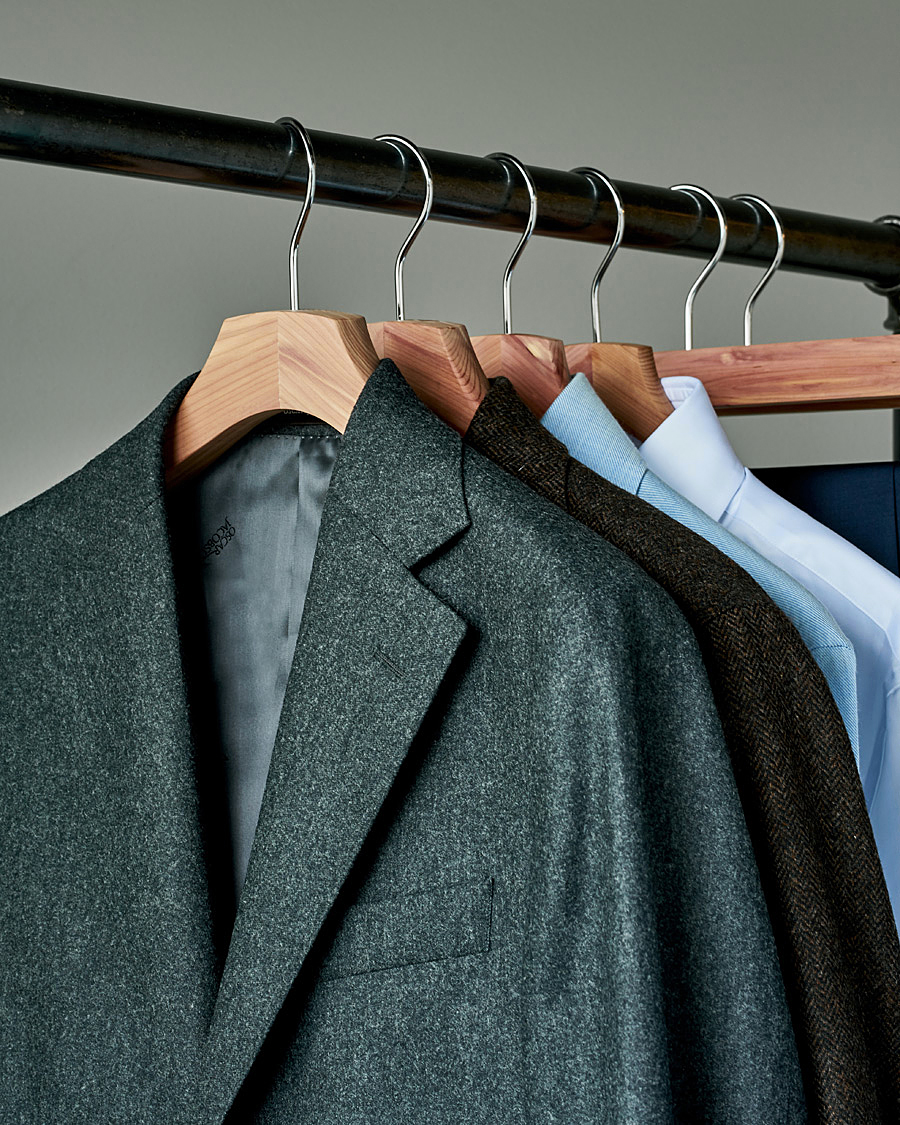 Herr | Klädvård | Care with Carl | 5-Pack Cedar Wood Shirt Hangers