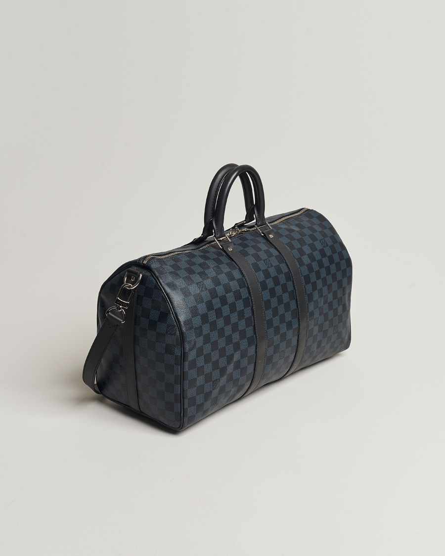 Herr | Louis Vuitton Pre-Owned Keepall Bandoulière 45 Damier Graphite | Louis Vuitton Pre-Owned | Keepall Bandoulière 45 Damier Graphite